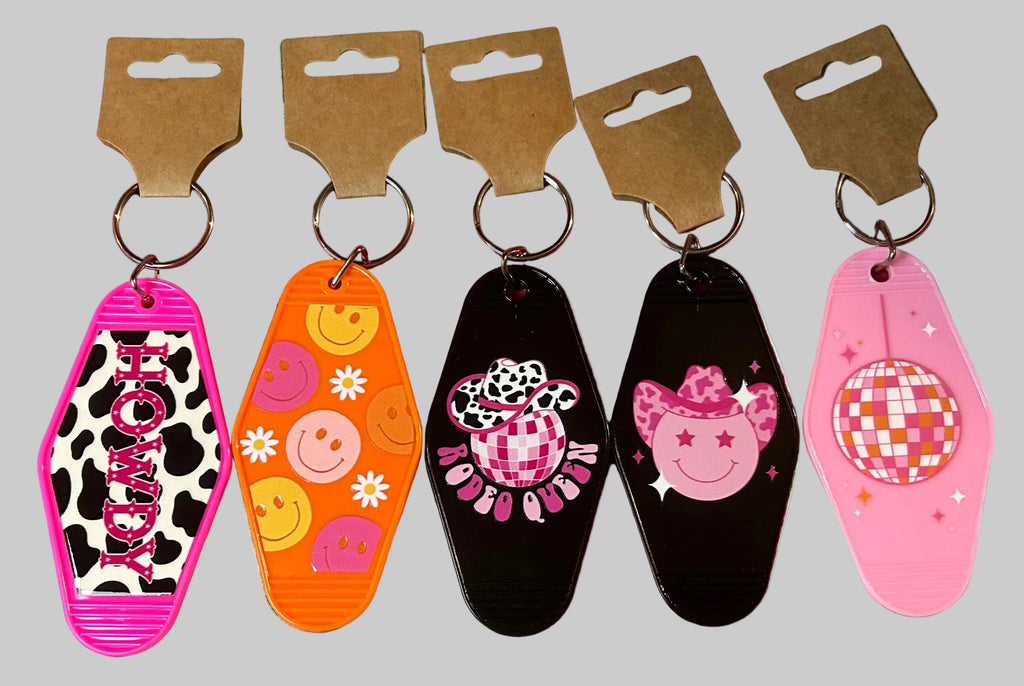 Mystery Key Keychain (set of 2)