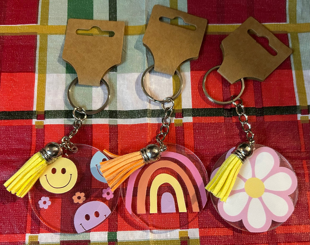 Mystery Key Keychain (set of 2)
