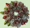 Christmas Light Deco Mesh Wreath – 21”