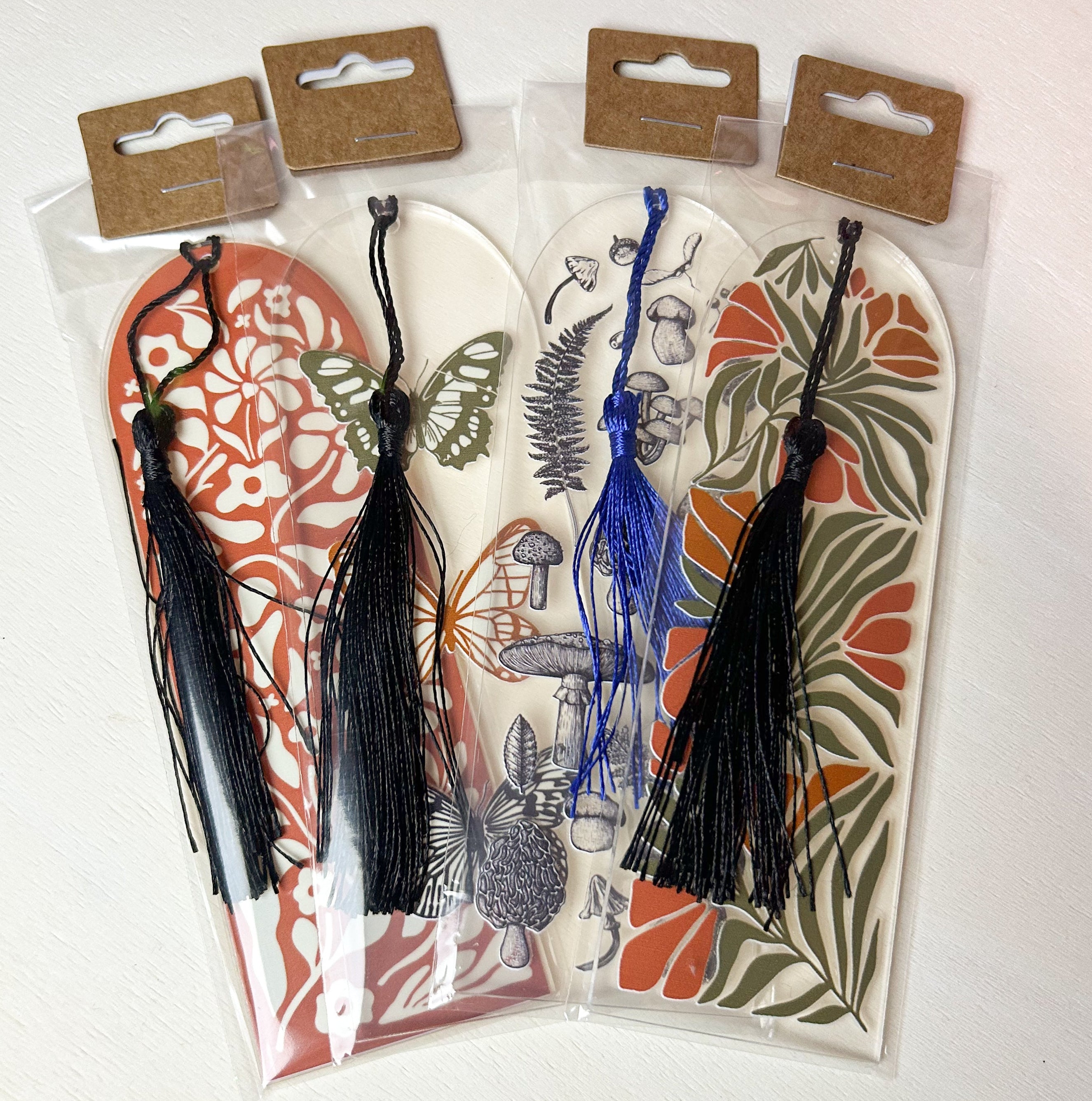 Botanical Acrylic Bookmark Bundle