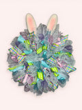 🐰 Bunny Ears Easter Wreath – 19” Fluffed