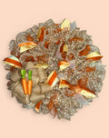 🥕 Carrot Patch Easter Wreath – 19” Fluffed