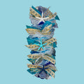 🐚Coastal Starfish Swag Wreath - 22”