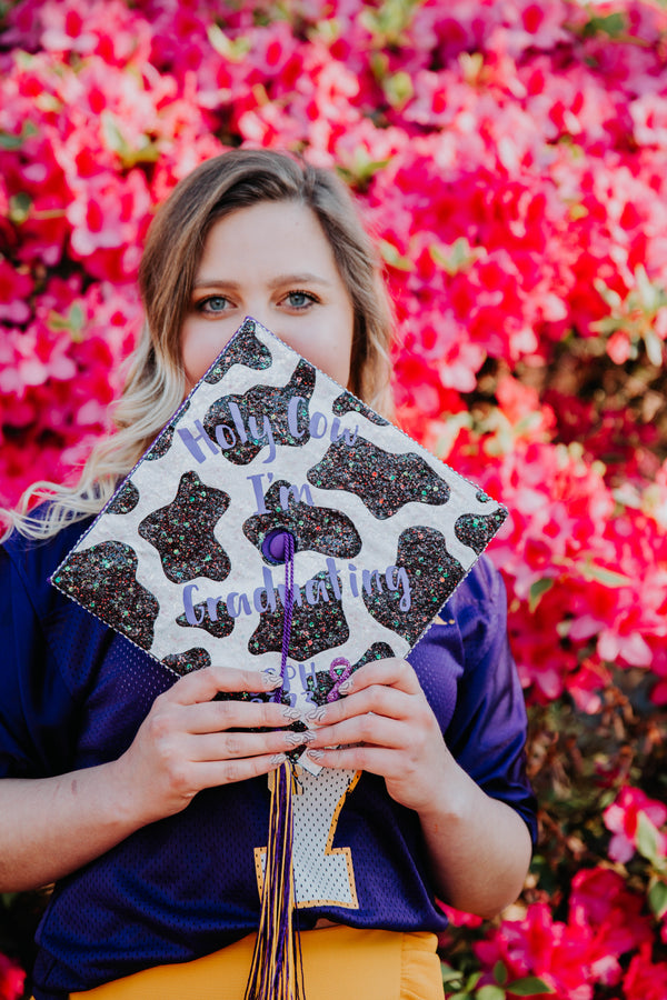 Holy Cow I'm Graduating - Grad Cap